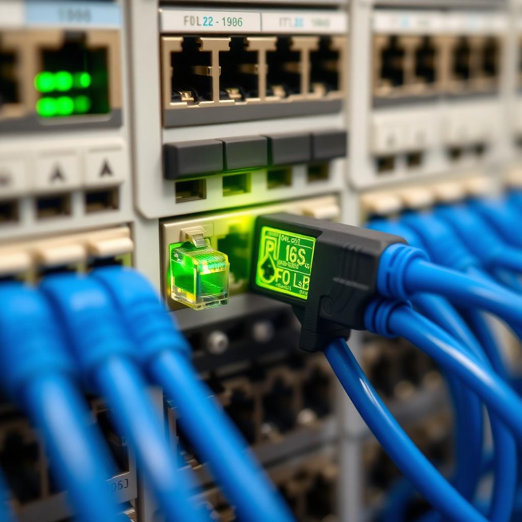 Network cable terminations at a patch panel with certification tester